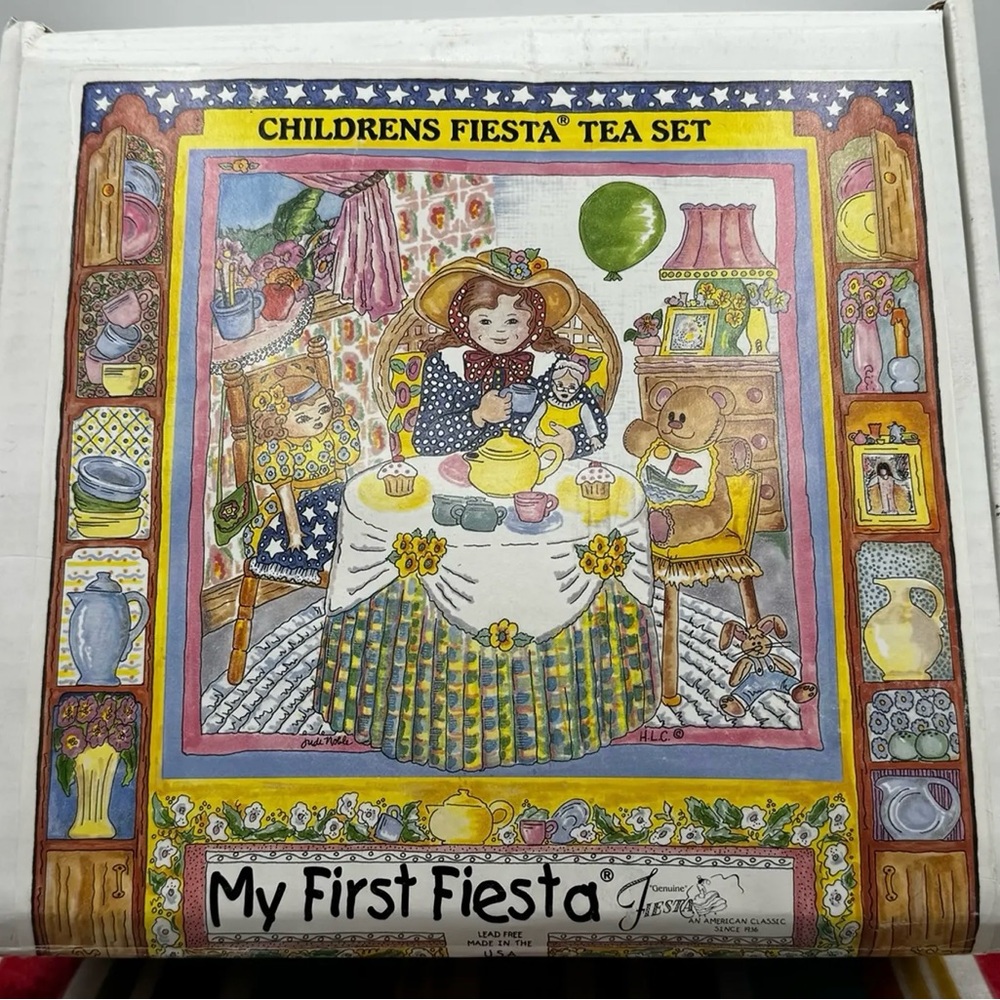 Fiesta My First Tea Set - Colorful Design
